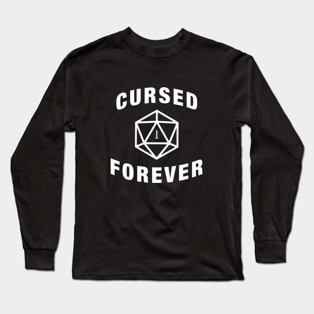 Cursed Forever RPG Long Sleeve T-Shirt by pixeptional